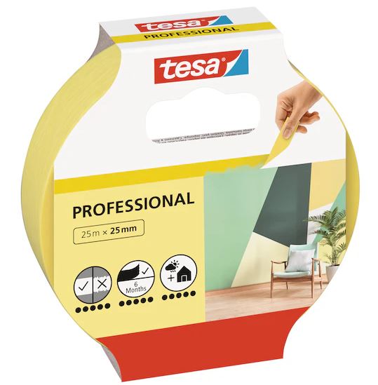 TESA MAALARINTEIPPI INDOOR 25M X 25MM