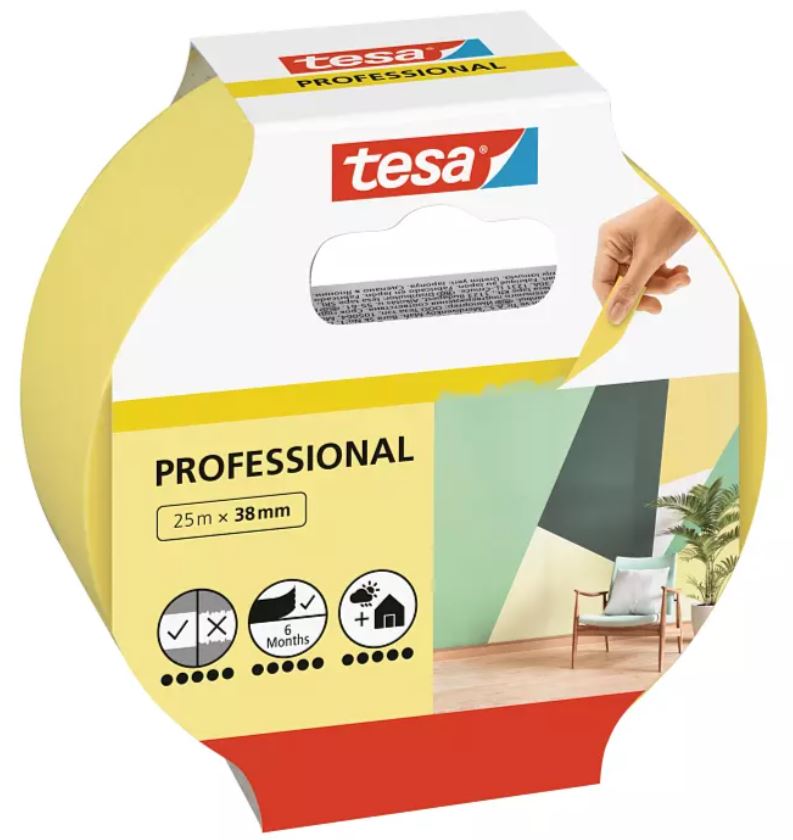 TESA MAALARINTEIPPI INDOOR 25M X 38MM