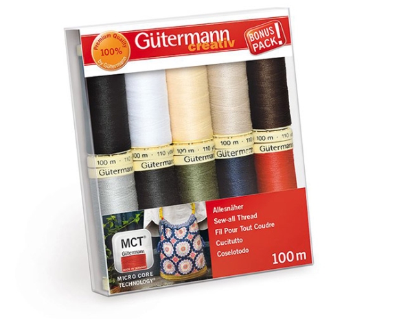 OMPELULANKA 100M /10 kpl,lajit, GÜTERMANN SEW-ALL