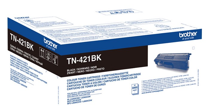 BROTHER LASERKASETTI TN421BK, MUSTA