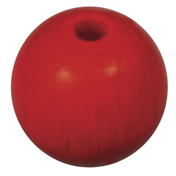 Puuhelmet FSC 100%, kiiltävä, 12mm ø pussissa 32 kpl pale-pinkki Rayher