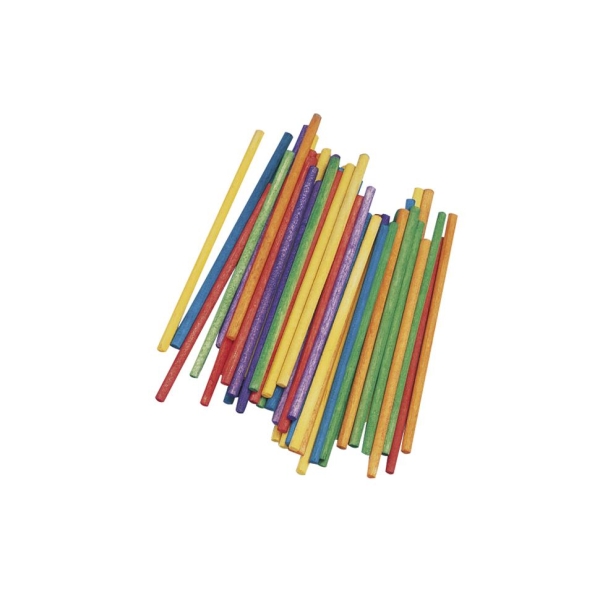 Askartelutikku, 100 mm, ø 4 mm pussissa 60 kpl lajitelma Rayher