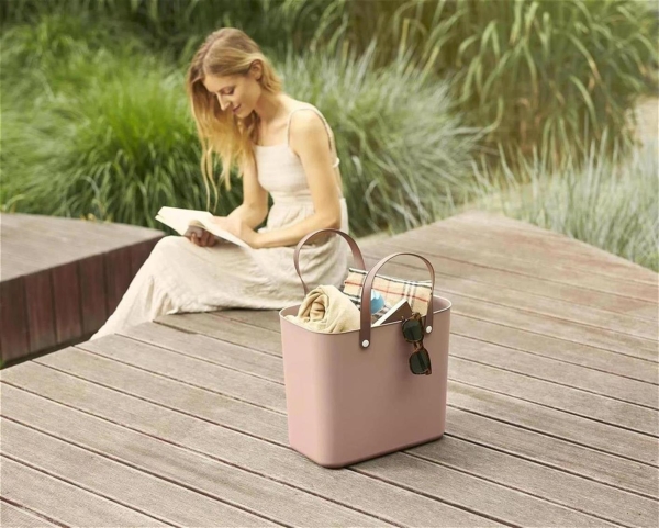 MULTIBAG KASSI ´´STYLE´´ 25 L ALBULA LINNEAN VAALEANPUNAINEN ROTHO