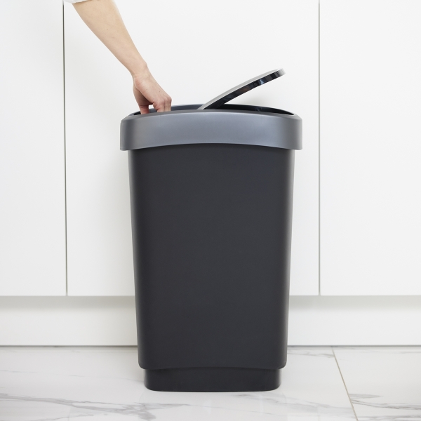 KIERRÄTYSASTIA 50 L TWIST TUMMAN HOPEA ROTHO