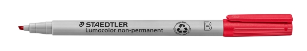 MERKINTÄTUSSI 1-2,5MM VESILIUKOINEN PUNAINEN STAEDTLER 312-2