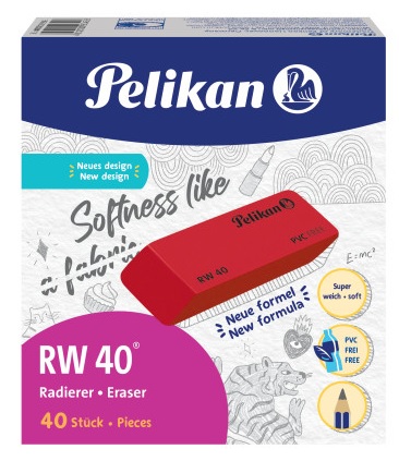 PYYHEKUMI RW40 PUNAINEN PELIKAN