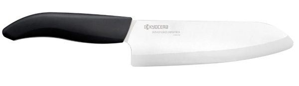 KERAAMINEN 16 CM KOKKI SANTOKUVEITSI KYOCERA 16 CM VALKOINEN 1 KPL KYOCERA