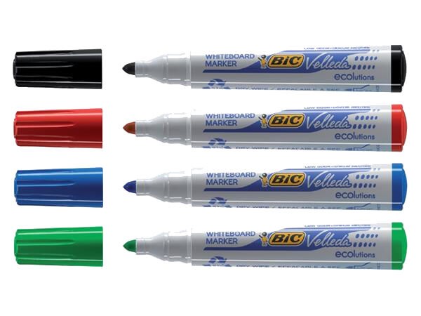 VALKOTAULUKYNÄ VELLADA 1,5 MM PYÖREÄ 4-VÄRIÄ/PAKKAUS
