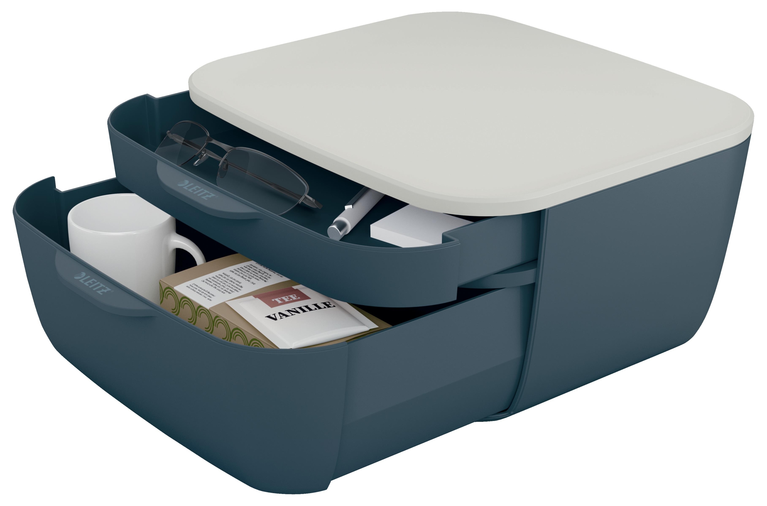 LEITZ COSY 2-LTK VETOLAATIKOSTO HARMAA - Image 6