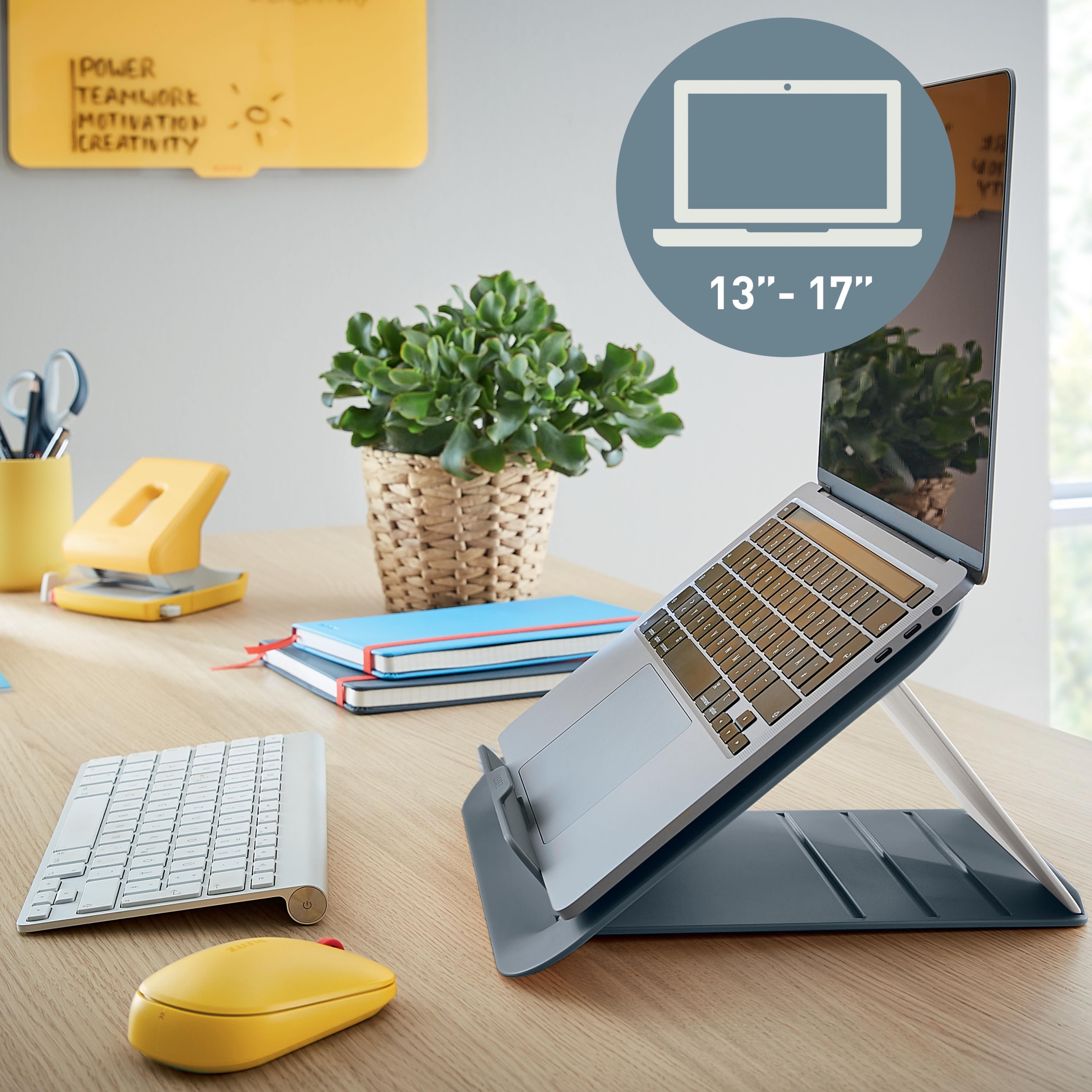 Leitz Ergo Cosy kannettavan säädettävä teline harmaa - Image 9