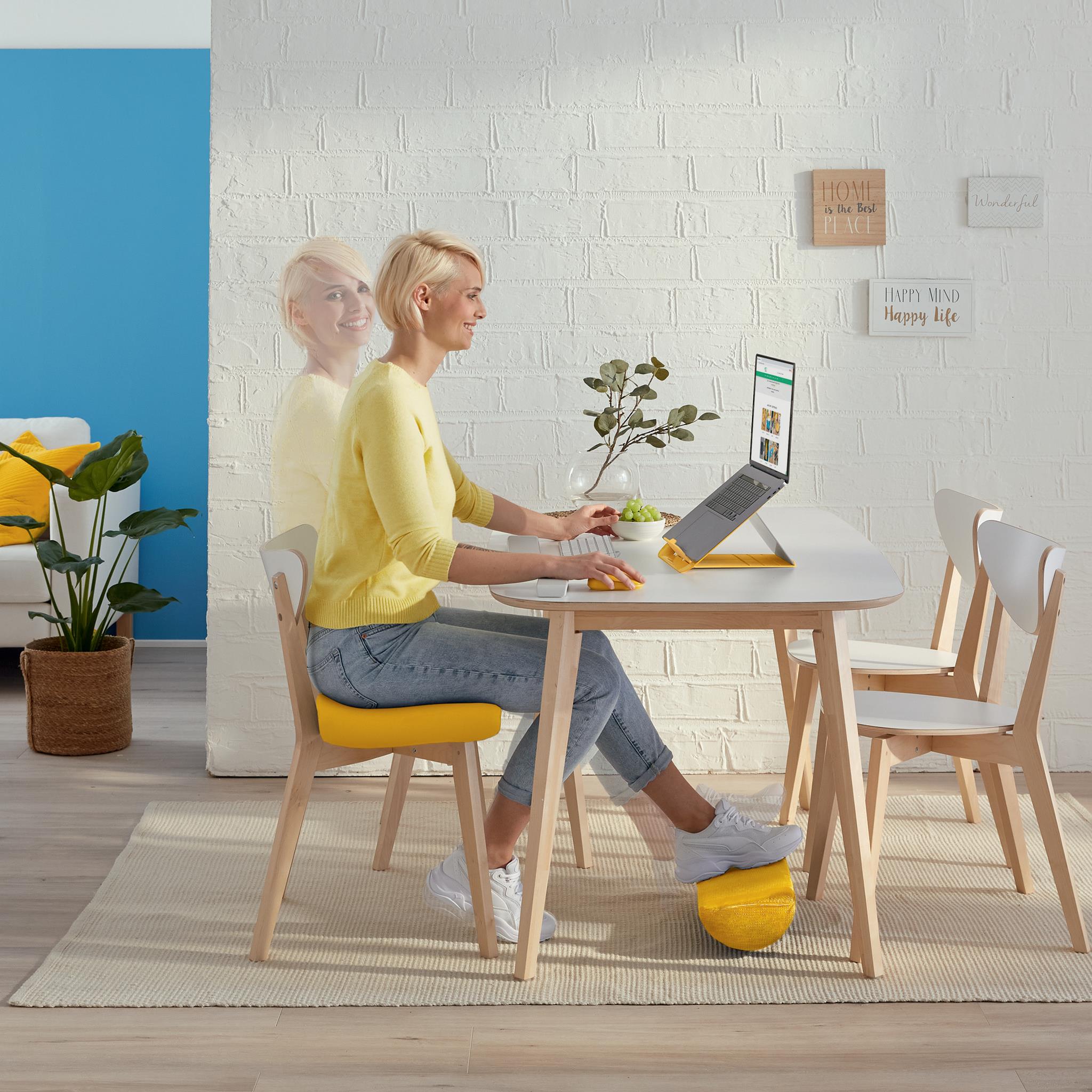 Leitz Ergo Cosy kannettavan säädettävä teline harmaa - Image 6
