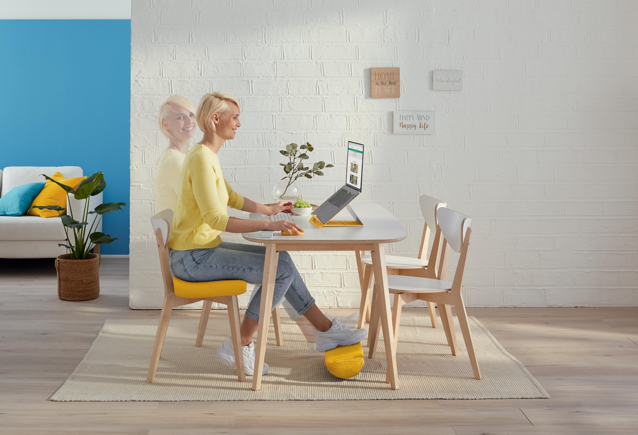 Leitz Ergo Cosy kannettavan säädettävä teline harmaa - Image 5