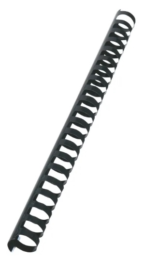 GBC KAMPASELKÄ 22MM A4 21R MUSTA 100KPL (MUOVI 195 ARKKIA)