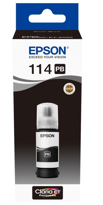 EPSON 114 MUSTEPATRUUNA PHOTOBLACK