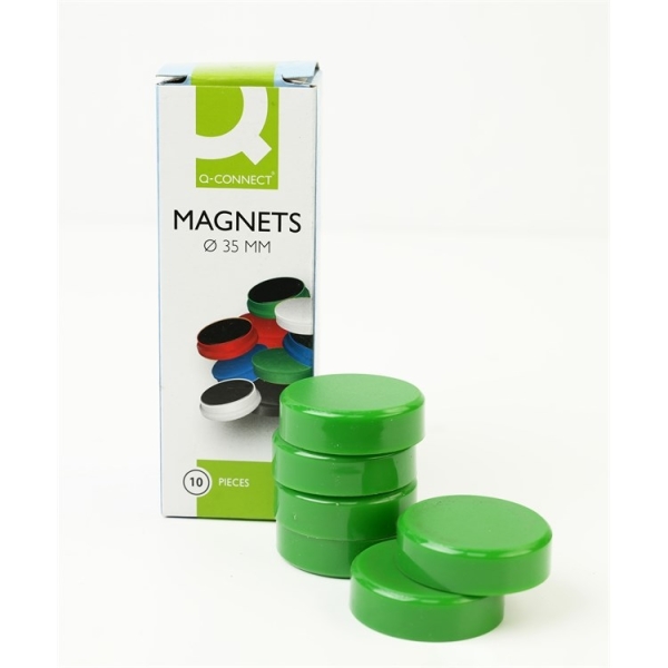 MAGNEETTI 35 MM VIHREÄ/10 KPL PKT (500367)