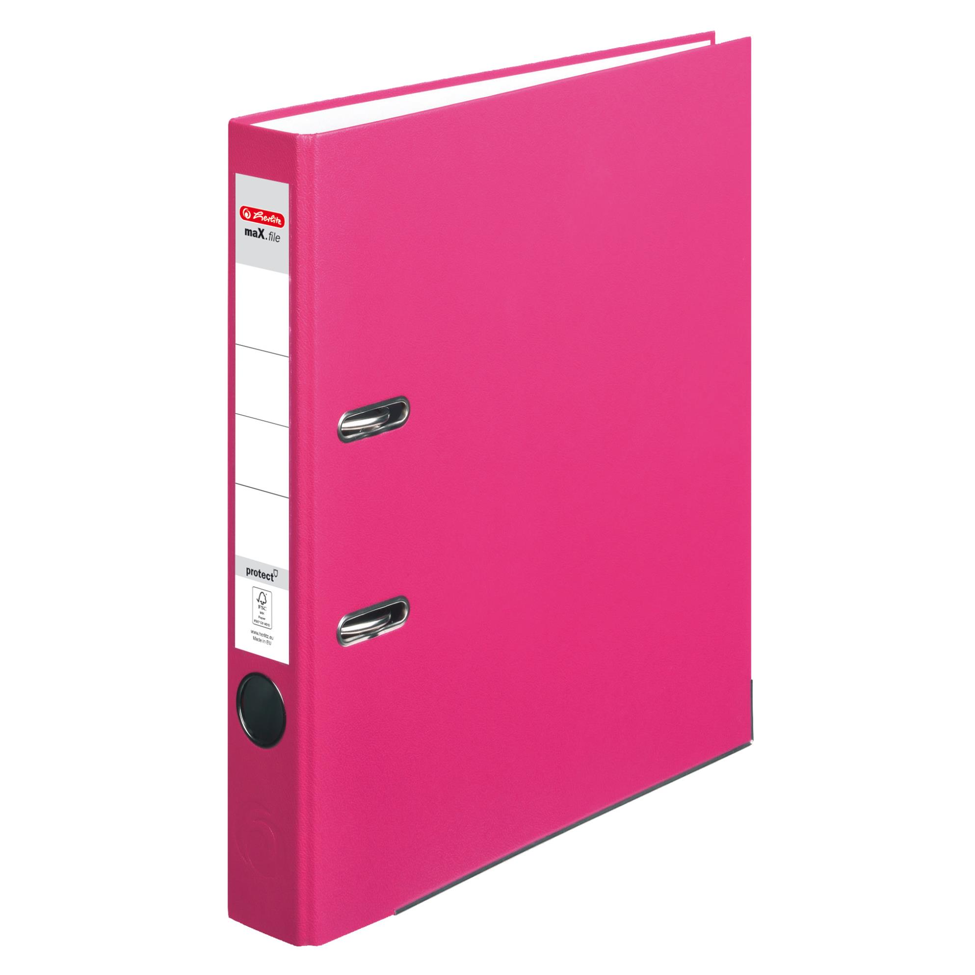 MAPPI A4 5 CM PP PROTECT PINKKI HERLITZ
