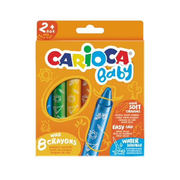 VÄRILIITU CARIOCA BABY WILD 2+ /8KPL