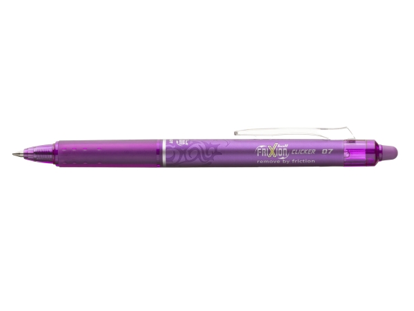 PILOT FRIXION CLICKER POISPYYHITTÄVÄ MUSTEKYNÄ 0,7 LILA