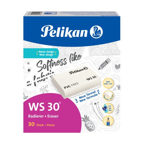 PYYHEKUMI WS30 COTTON VALKOINEN PELIKAN