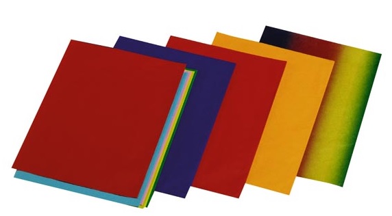 SILKKIPAPERI 50X70CM 20G VÄRILAJIT. /500 KPL