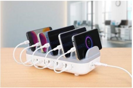 LATAUSASEMA, 10X PORTTIA, 3X USB-C JA 7X USB-A, 120W KOKONAISTEHO - Image 5