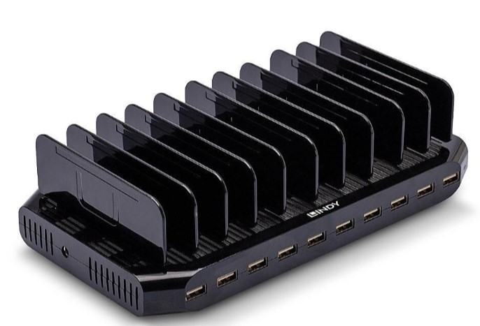 USB-LATAUSASEMA 10 PORTTIA LINDY - Image 2