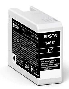 EPSON MUSTEPATRUUNA T46S1 PHOTO MUSTA