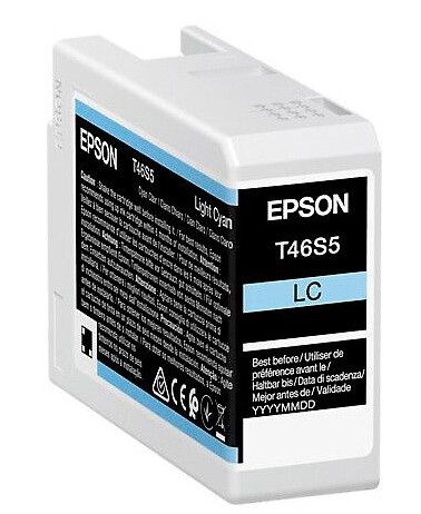EPSON MUSTEPATRUUNA T46S5 LIGHT CYAN