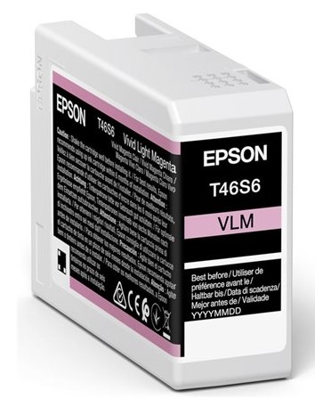 EPSON MUSTEPATRUUNA T46S6 LIGHT MAGENTA