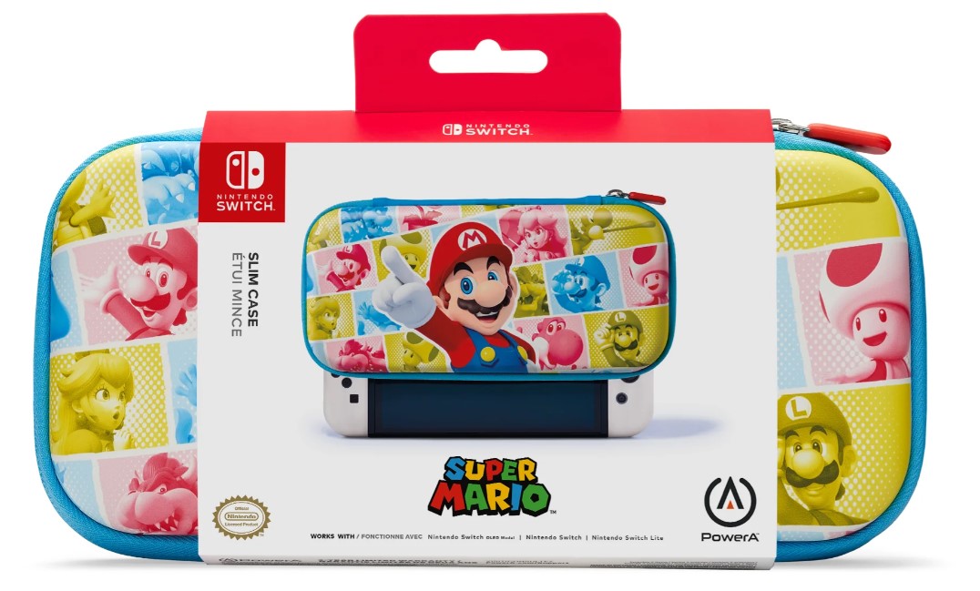 SUOJAKOTELO KEVYT NINTENDO SWITCH MUSHROOM KINGDOM REEL POWERA - Image 6