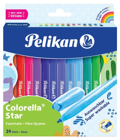 HUOPAKYNÄT 24 KPL COLORELLA-STAR KOLMIKULMA PELIKAN