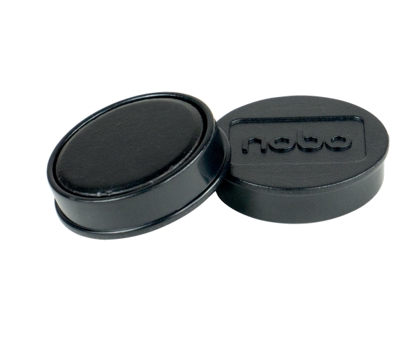 TAULUMAGNEETTI 32MM NOBO 10KPL MUSTA