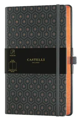 MUISTIKIRJA 13X21CM 224S BLANKO HONEYCOMB CASTELLI MILANO