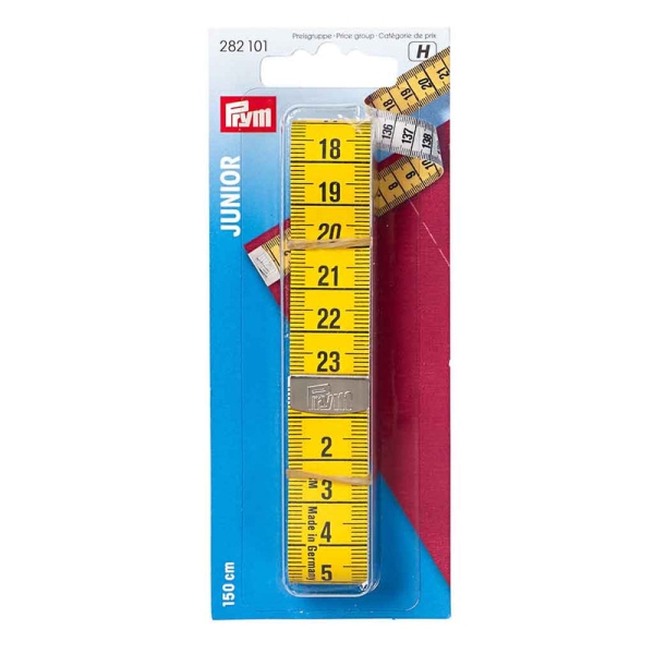 MITTANAUHA 150CM, KELTAINEN, MUOVI/TERÄS