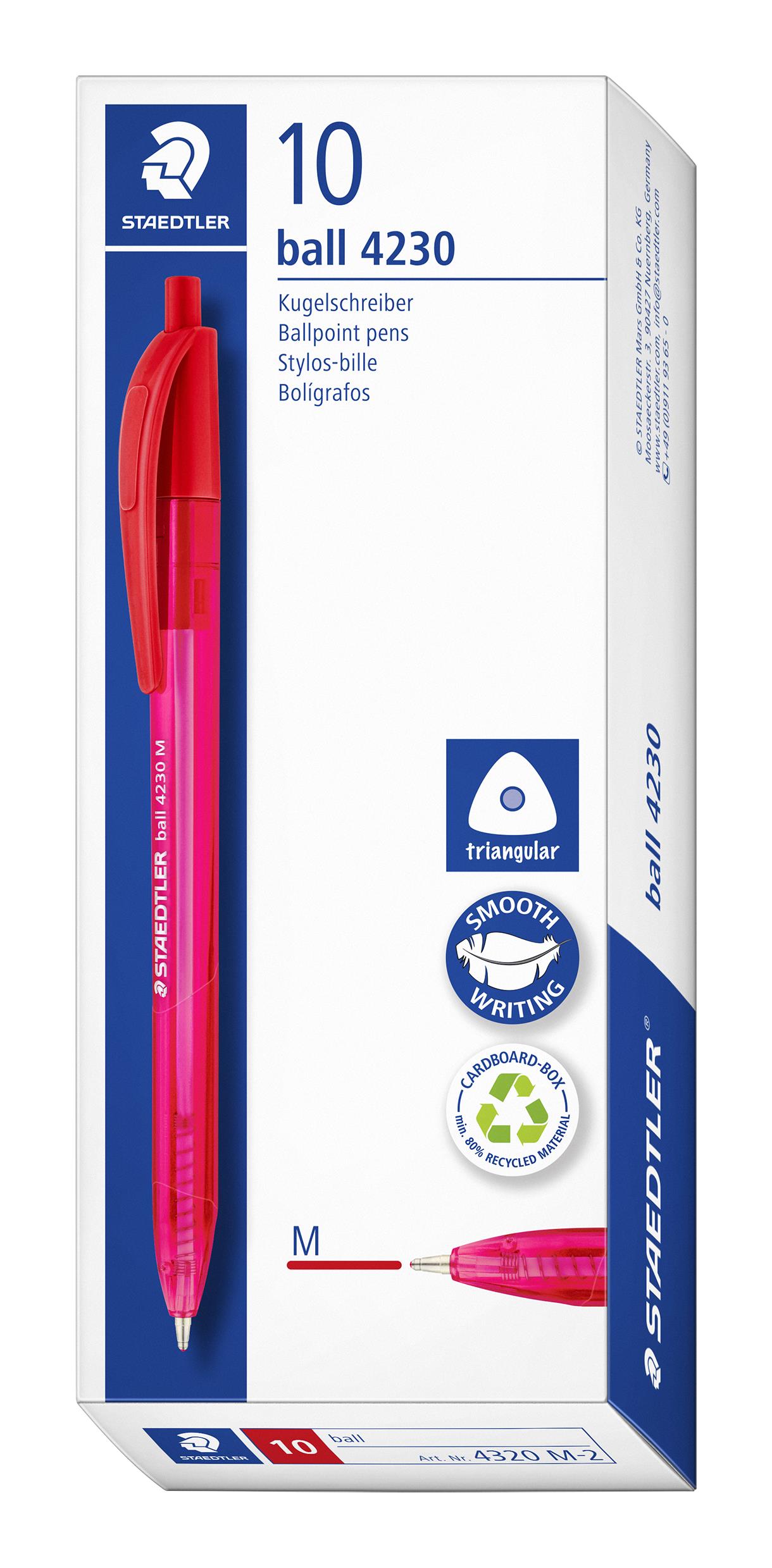 KUULAKYNÄ MEKANISMILLÄ PUNAINEN M, STAEDTLER 4230 - Image 2