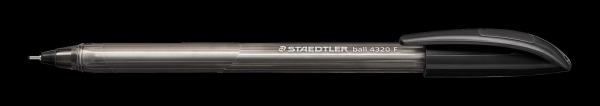 KUULAKYNÄ MUSTA F, STAEDTLER 4320