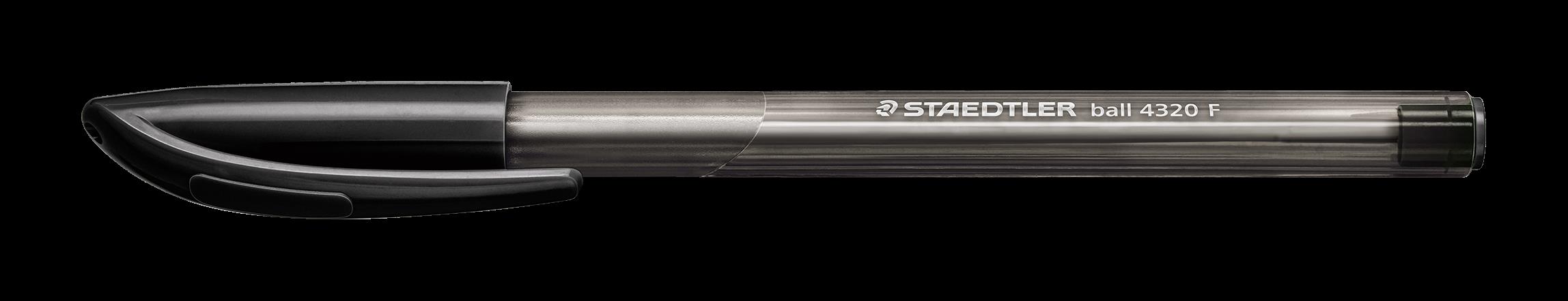 KUULAKYNÄ MUSTA F, STAEDTLER 4320 - Image 2