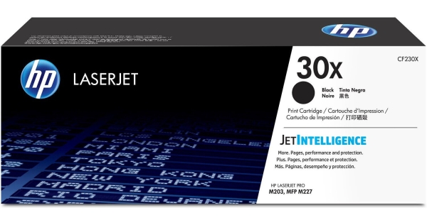 VÄRIKASETTI LASER HP CF230X LJ PRO M227 MUSTA