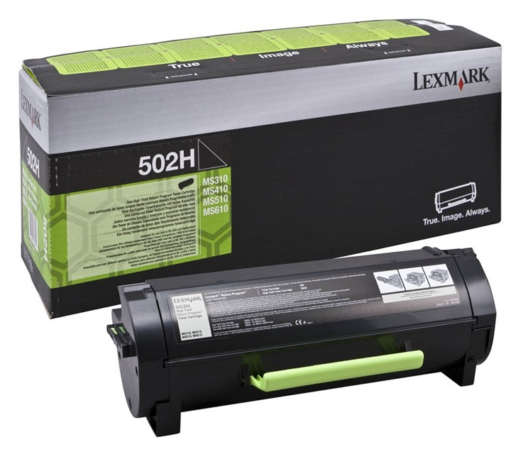Lexmark Laserkasetti 50F2H0E 502H Musta