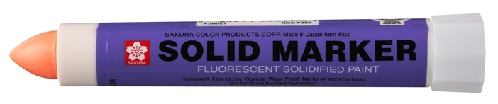 MAALIKYNÄ SAKURA SOLID MARKER NEONORANSSI
