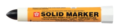 MAALIKYNÄ SAKURA SOLID MARKER XSC-T MUSTA