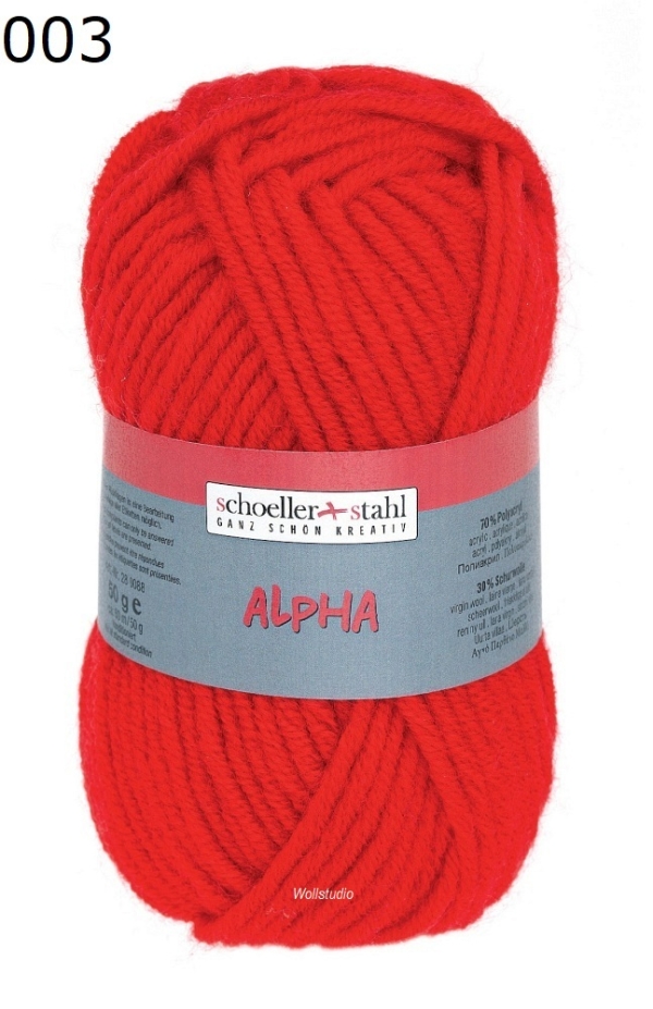NEULELANKA ALPHA PUNAINEN 50 G
