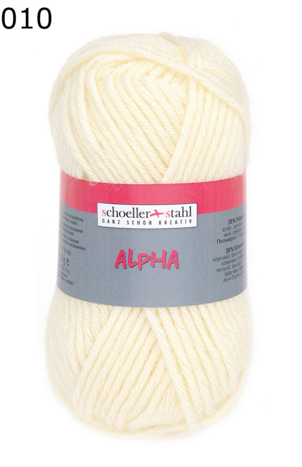 NEULELANKA ALPHA LUONNON VALKOINEN 50 G