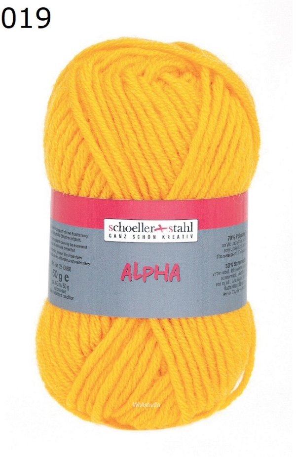 NEULELANKA ALPHA KELTAINEN 50 G