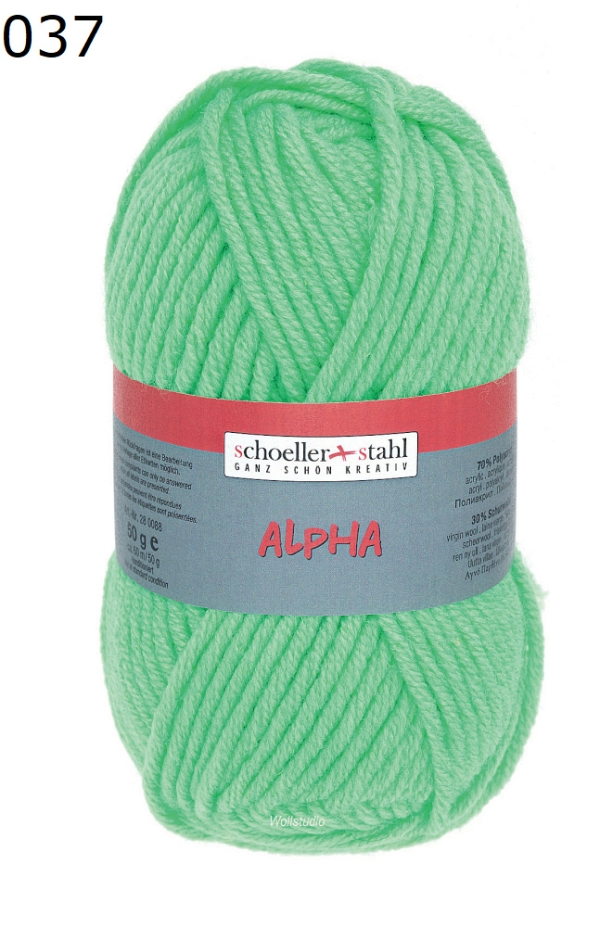 NEULELANKA ALPHA NEON VIHREÄ 50 G