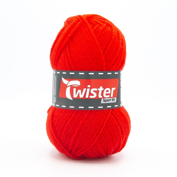 NEULELANKA TWISTER SPORT 50G PUNAINEN