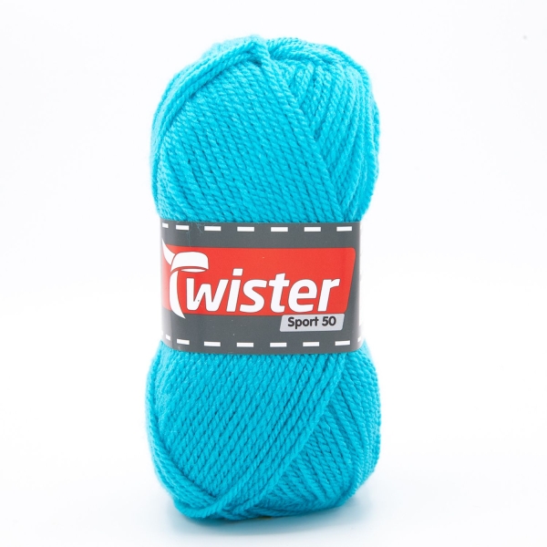 NEULELANKA TWISTER SPORT 50G TUMMA TURKOOSI