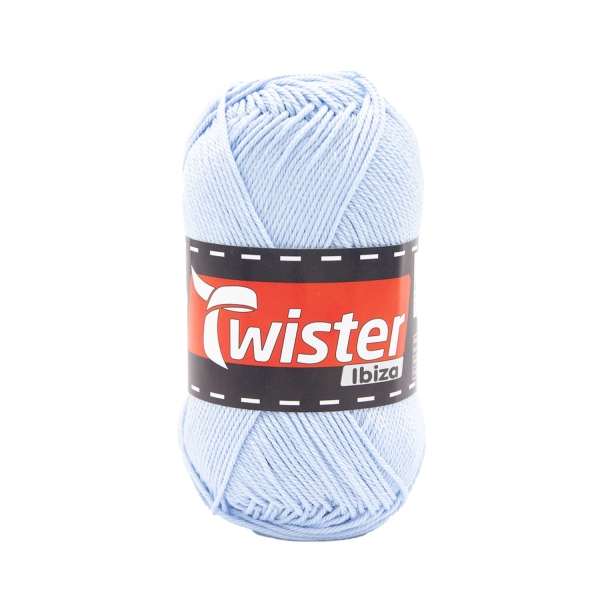 PUUVILLALANKA TWISTER IBIZA 50G VAALEAN SININEN