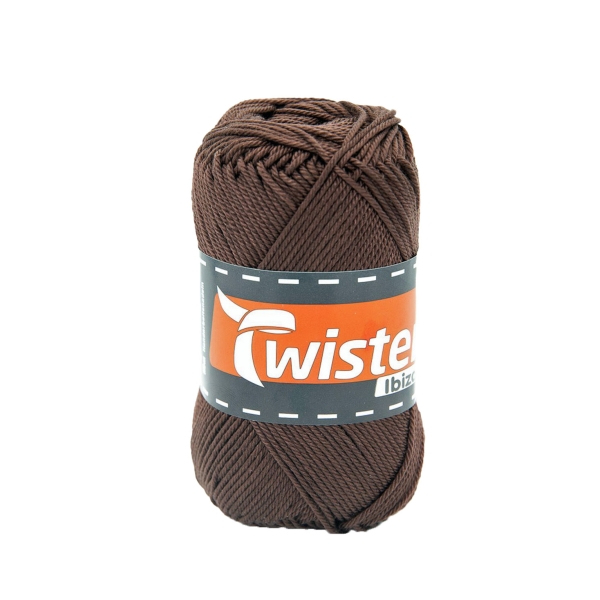 PUUVILLALANKA TWISTER IBIZA 50G KAHVI