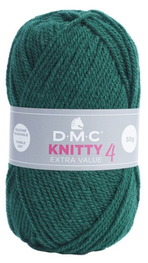 NEULELANKA DMC KNITTY METSÄN VIHREÄ 50G METSÄN VIHREÄ